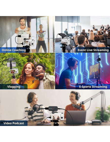 Tarjeta de Captura HDMI AVerMedia CamStream 4K BU113G2