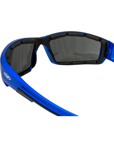 Gafas de montar acolchadas Global Vision Sly 2 pares con lentes ahumados
