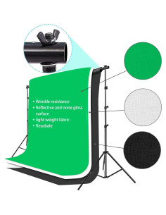 Kit de Estudio Fotográfico HYJ-INC con Fondos y Iluminación 2