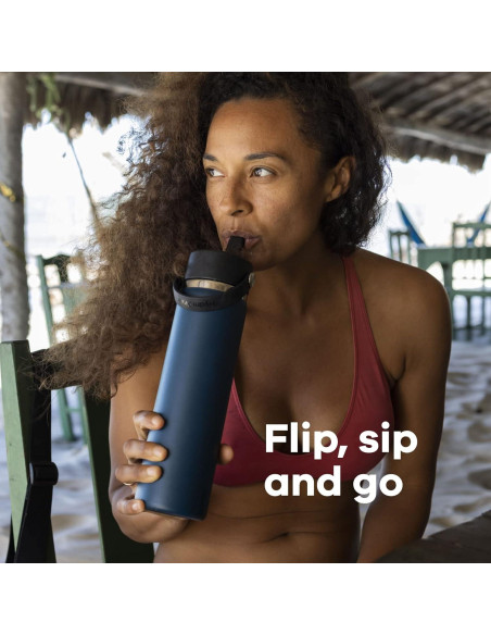 Botella de Agua Aislada Hydro Flask 24 Oz Boca Ancha