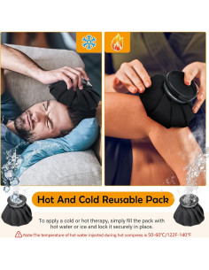 Paquete de Hielo Reutilizable Agorizeo 6" para Lesiones 2