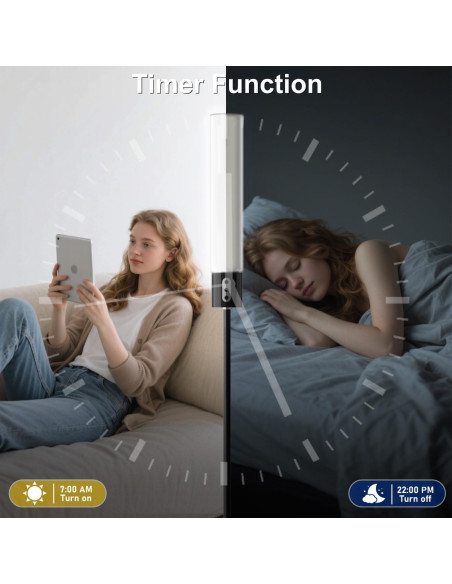 Lámpara de Pie Inteligente Luckystyle HX-828 RGBICW 1500LM