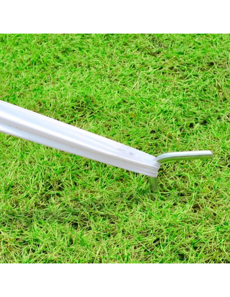 Gazebo Hexagonal de Jardín FUDUGEHMIOFWFJJ 10m Blanco