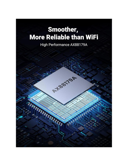 Adaptador USB a Ethernet UGREEN 1000Mbps para PC y Nintendo Switch