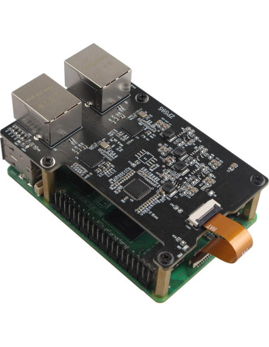 Placa de Expansión ZDE ZP595 PCIe Doble Puerto Ethernet 2.5G