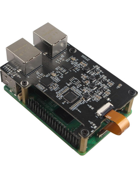 Placa de Expansión ZDE ZP595 PCIe Doble Puerto Ethernet 2.5G