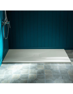 Base de Ducha Sin Umbral WOODBRIDGE 121.3x81.3 cm Beige 2