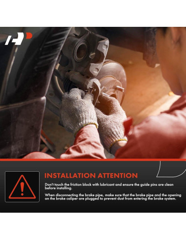 Caliper de Freno de Disco A-Premium para Toyota Paseo y Tercel