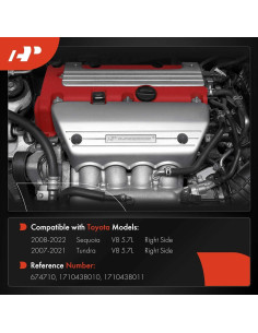 Colector de Escape A-Premium Lado Derecho 5.7L Toyota 2