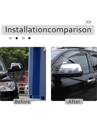 Cubiertas de Espejo Retrovisor Exterior Toyota Tundra/Sequoia