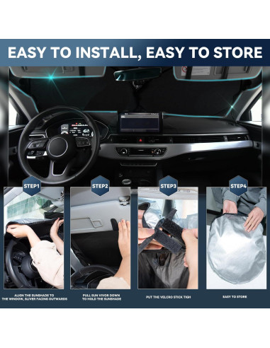 Protector Solar ZOIBV para Parabrisas Toyota Corolla Cross 2022-2026