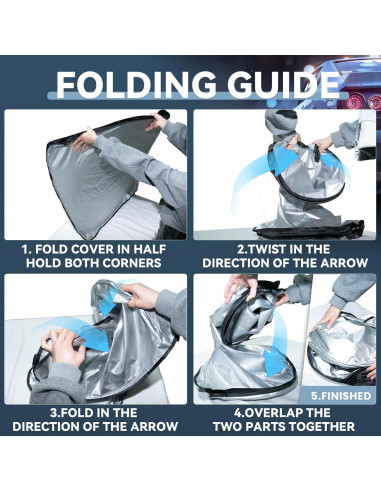 Protector Solar ZOIBV para Parabrisas Toyota Corolla Cross 2022-2026