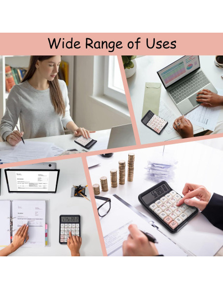 Calculadora de Escritorio NGIFERA RZ.7258 LCD 12 Dígitos Ergonómica