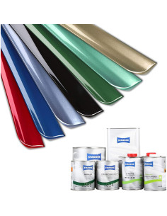 Alerón de Maletero FYRALIP para Toyota Camry XV30 2001-2006 Plata 2