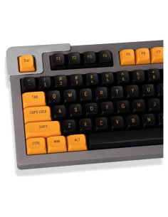 Juego de Teclas Negras y Naranjas Mintcaps 150 Teclas MSA