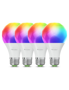 Bombillas LED Inteligentes Nanoleaf Essentials A19 E26 1000lm 4PK