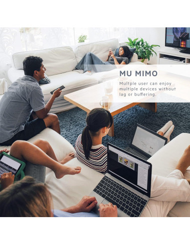 Extensor WiFi 6 Linksys RE7310 Doble Banda 1.8Gbps 185m