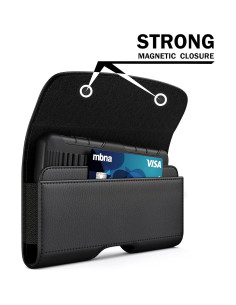 Funda para iPhone 16 Plus y Samsung Galaxy S23+ - Negra 2