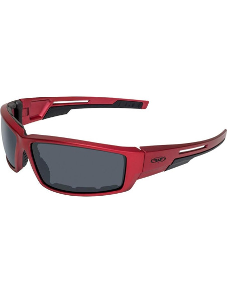 Gafas de montar acolchadas Global Vision Sly 2 pares con lentes ahumados