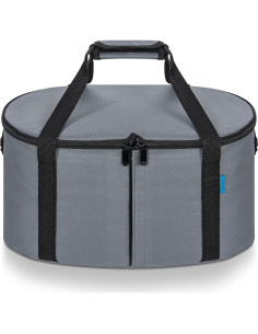 Bolsa de Viaje Aislante LASUK para Olla Lenta 4-8 Qt Gris 2