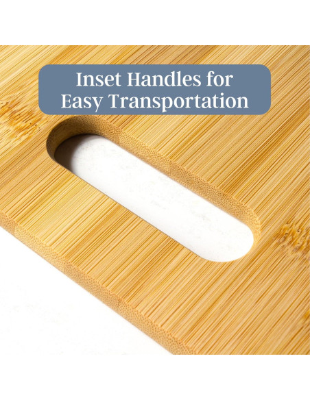Juego de Tablas de Cortar de Bambú 2 Piezas Totally Bamboo