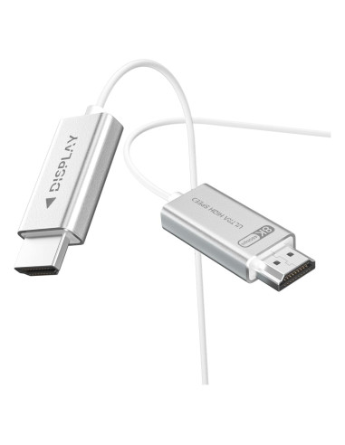 Cable HDMI 2.1 de Fibra Óptica YP 15.24m 4K 8K 48Gbps