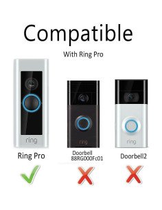 Soporte de timbre Ring Video Doorbell Pro - Ángulo 20/30/40/50 2