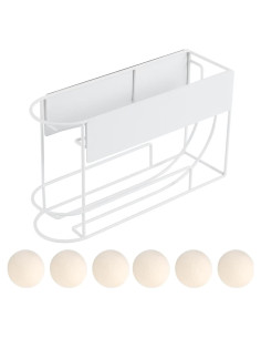 Soporte Magnético para Pelotas de Secadora Roshoitle - 6 Pelotas de Lana