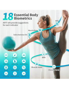 Báscula Inteligente NLV Digital con Pantalla LED, 180 kg 2