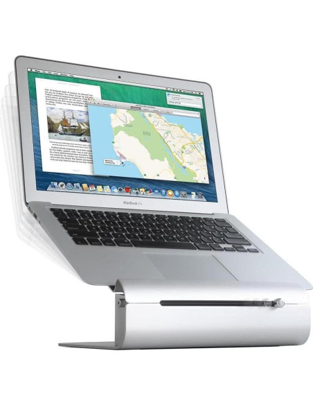 Soporte Ajustable para Laptop Rain Design iLevel2 Plata