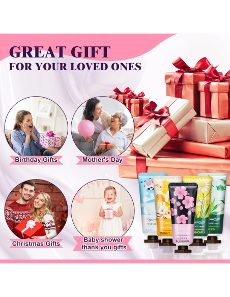 Set de Regalo 120 Mini Cremas de Manos KIYTARBOO 20g