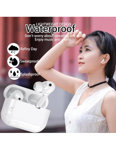 Auriculares Inalámbricos Bluetooth 5.3 Xyxxmfxl PR IPX7