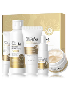 Kit de Cuidado de Piel Coreano Evolvique 5PCS Hidratante