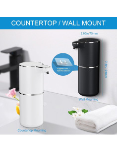 Dispensador Automático de Jabón Espumoso Senyan 350ml Blanco 2