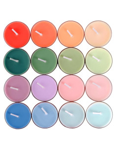 16 Velas Aromáticas de Cera de Soja WINICE - Decoración y Aromaterapia