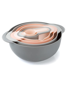 Juego de Bolas Nidificables Cook with Color Rosa 8 Piezas