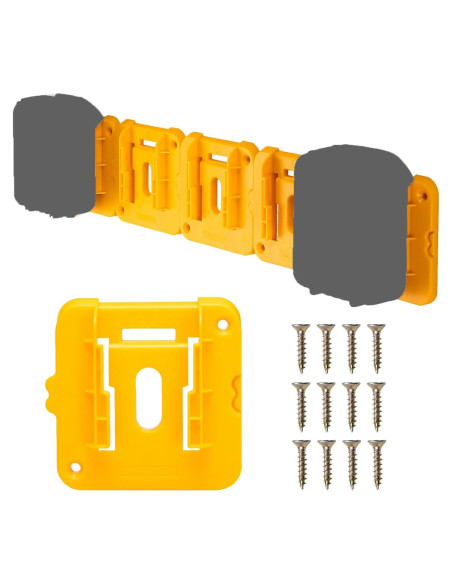 Soporte de Batería Crtbelfy 6 Paquetes para Dewalt 20V/60V