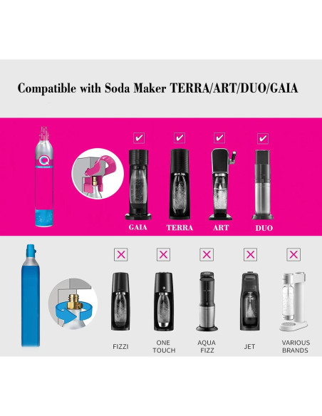 Adaptador de recarga CO2 KUMAS CGA320 con manómetro