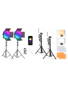 Kit de Iluminación LED Bi Color NEEWER 660 PRO RGB 50W 2 Piezas