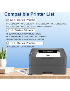 Tóner Compatible Xinctoner TN830XL para Brother - Paquete de 4 2