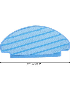 Almohadillas de Mopa Lavables MECCANIXITY 10Pcs Algodón 112mm 2