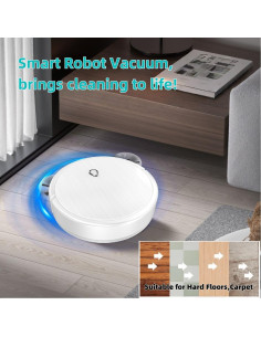 Aspiradora Robot Genérico 01 con Mopa y Evitación de Obstáculos 2