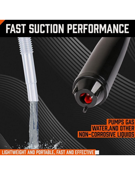 Bomba de Transferencia de Combustible HORUSDY 2.2GPM 0.61m