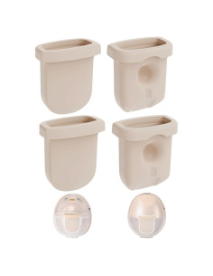 4 Piezas Diafragma Silicona eufy Extractor de Leche E10/S1/S1 Pro