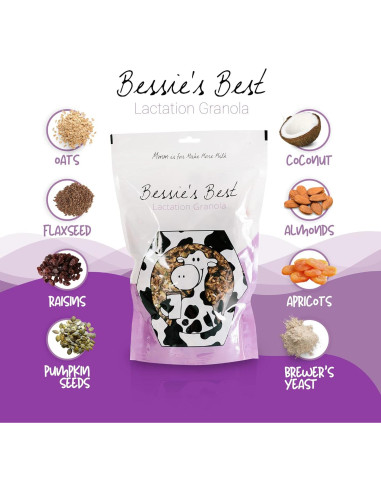 Granola de Lactancia Bessie 453g | Aumenta Producción de Leche