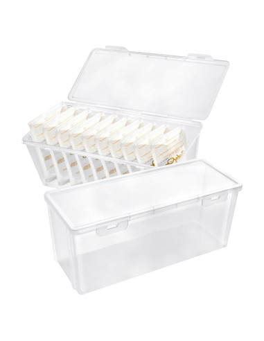 2 Organizadores de Almacenamiento para Congelador Milkary 28x8.4cm