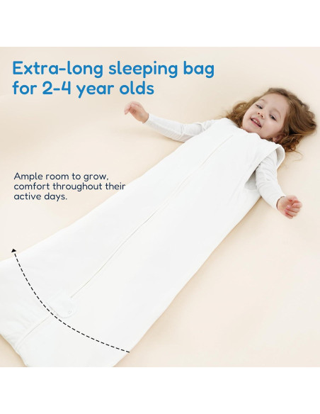 Saco de Sueño TotAha 1.0 TOG para Niños 2T-4T - Manta Suave