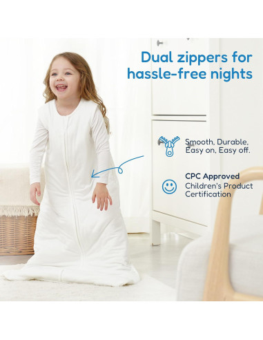 Saco de Sueño TotAha 1.0 TOG para Niños 2T-4T - Manta Suave