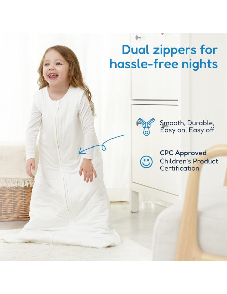 Saco de Sueño TotAha 1.0 TOG para Niños 2T-4T - Manta Suave