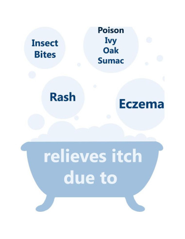 Tratamiento de Baño Calmante Aveeno Avena Coloidal 8 Sobres